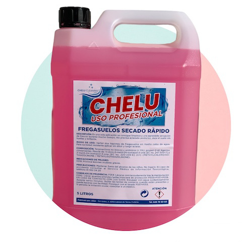 fregasuelos 5 litros chelu secado rapido bioalcohol